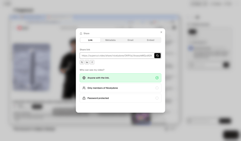 Supercut
			    ux ui design