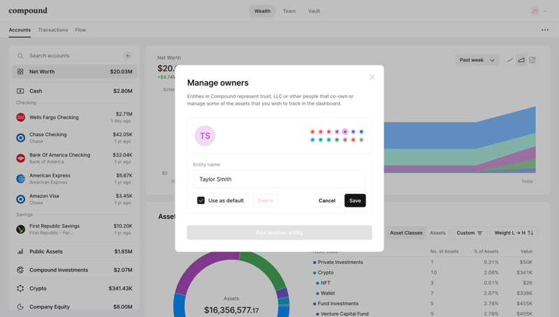 Compound Planning
			        ux ui design