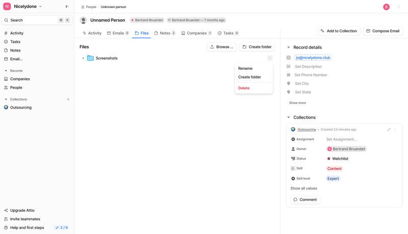 Attio
			        ux ui design