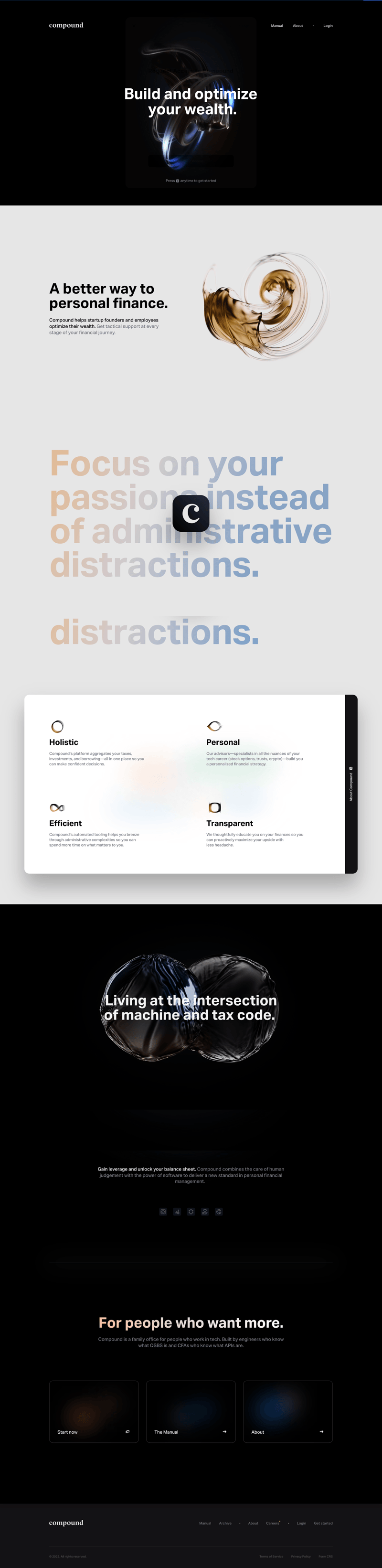 Compound discovering compound screen example
