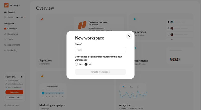 Scribe
			               ux ui design