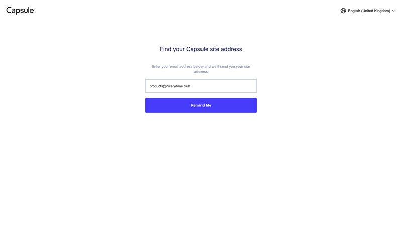 Capsule
			  ux ui design