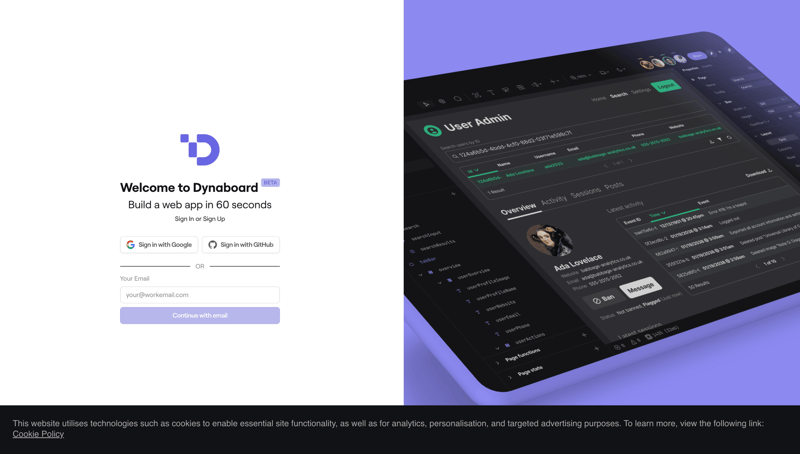 Dynaboard
			                        ux ui design