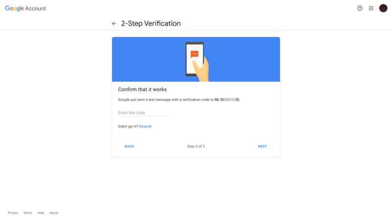 Google Account
			 ux ui design