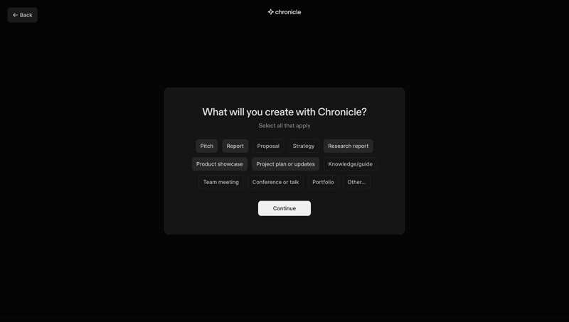 Chronicle
			  ux ui design
