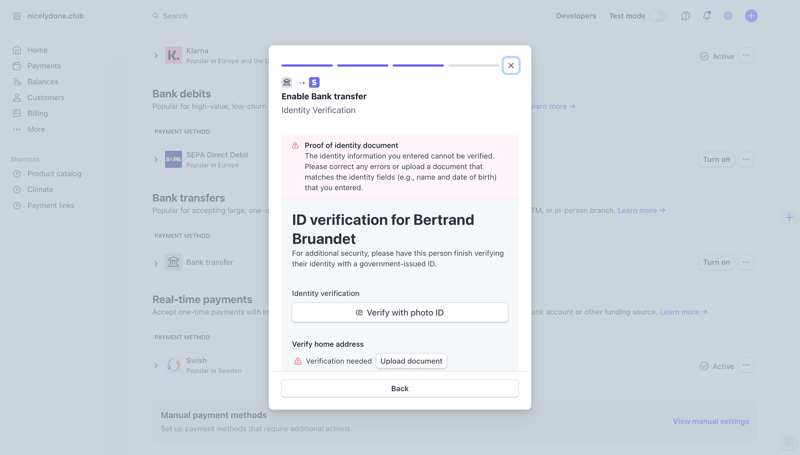 Stripe
			            ux ui design