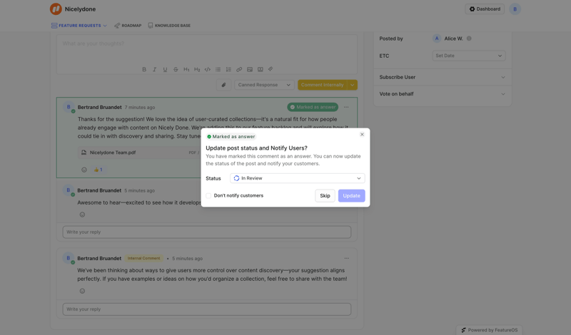 FeatureOS
			   ux ui design