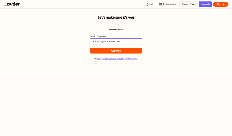 Zapier
			     ux ui design