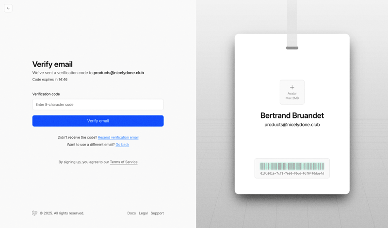 Nightwatch screen example