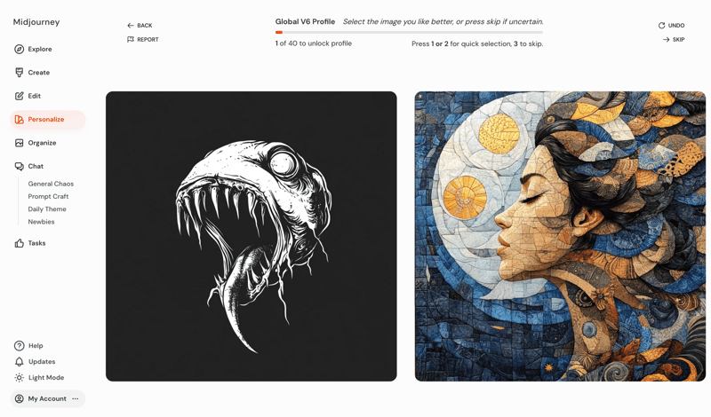 Midjourney
			    ux ui design