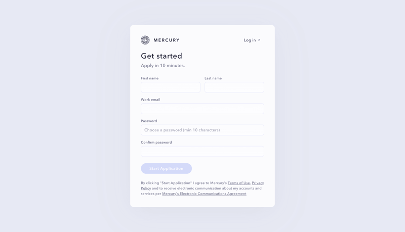 Mercury
			         ux ui design