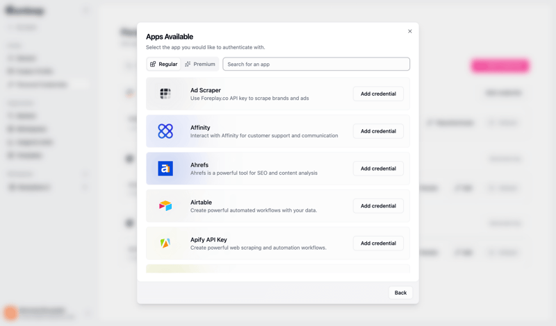 Gumloop screen example
