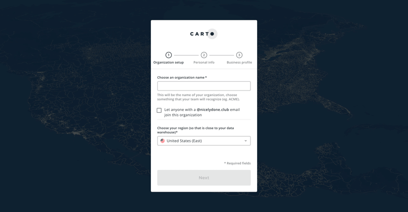Carto
			       ux ui design