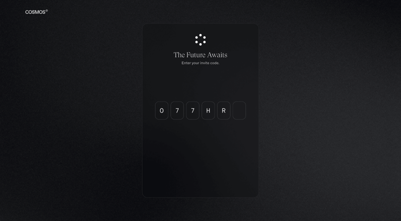 Cosmos
			        ux ui design
