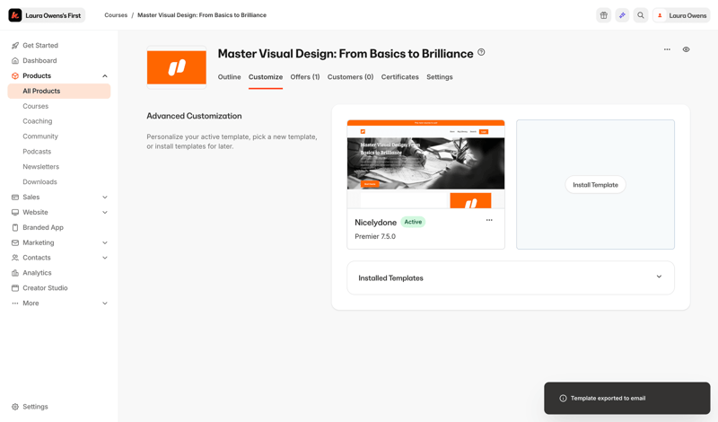 Kajabi
			       ux ui design