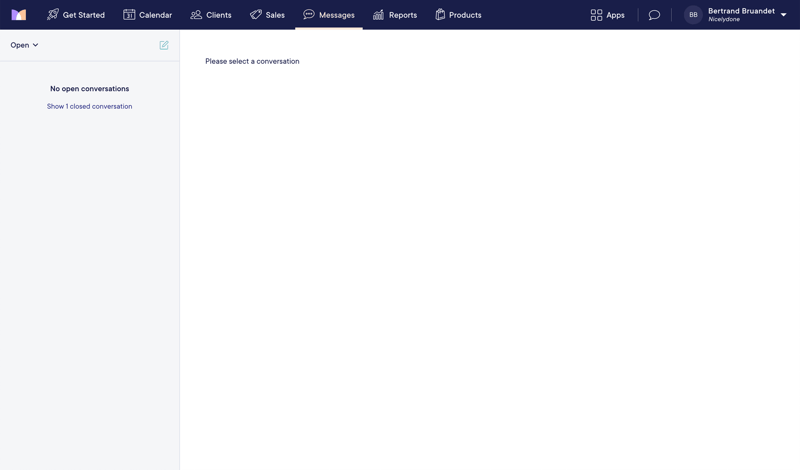 Mangomint screen example