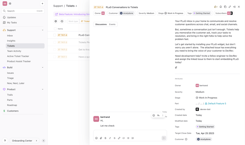 DevRev
			      ux ui design