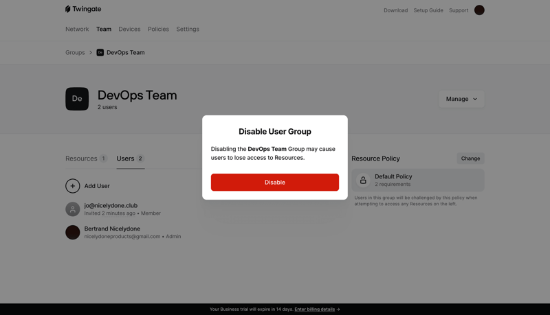 Twingate
			     ux ui design