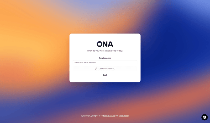 Ona screen example