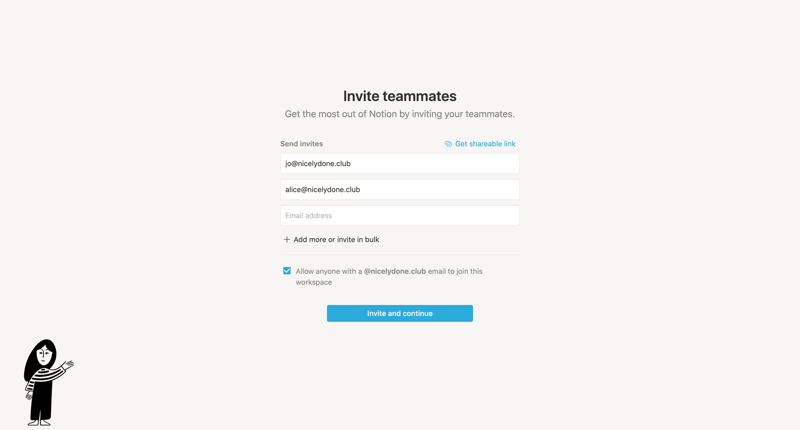 Notion
			     ux ui design