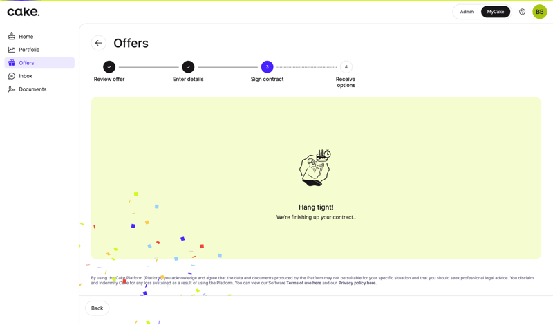 Cake
			    ux ui design