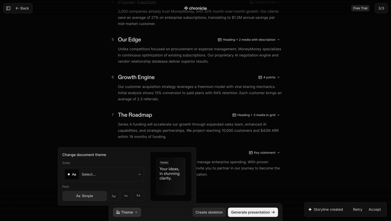 Chronicle
			    ux ui design