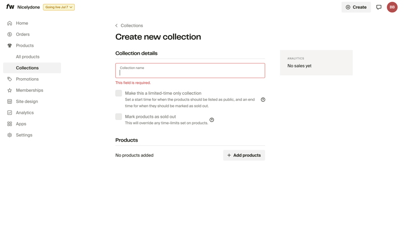 Fourthwall screen example