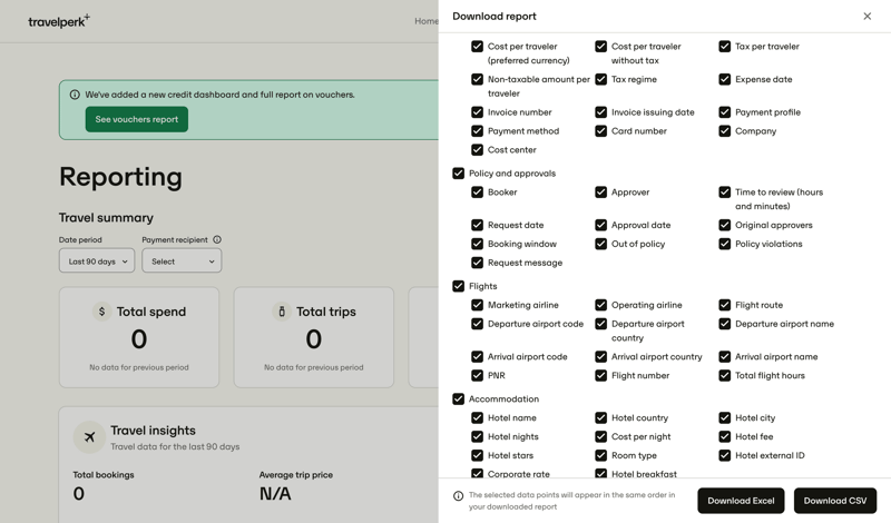 Travelperk screen example