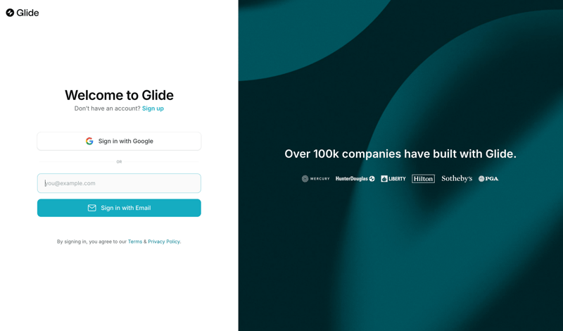 Glide
			    ux ui design