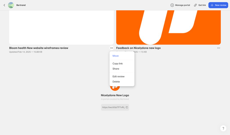 WeTransfer
			       ux ui design