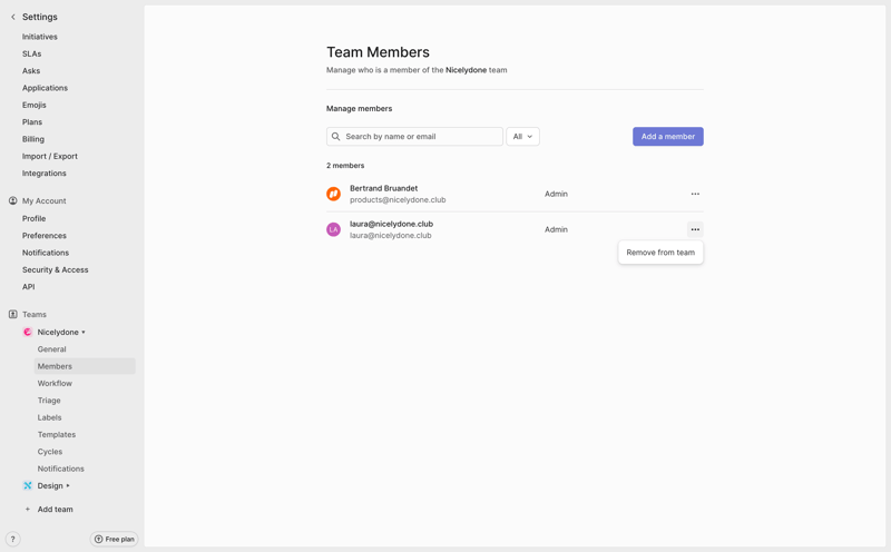 Linear
			           ux ui design