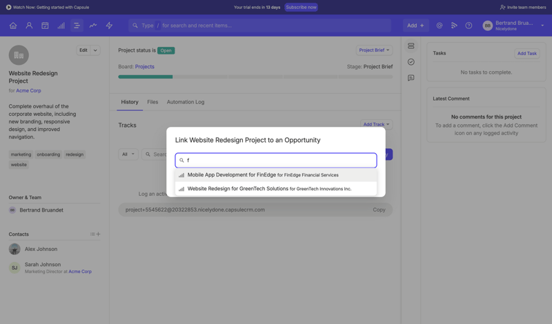 Capsule
			   ux ui design