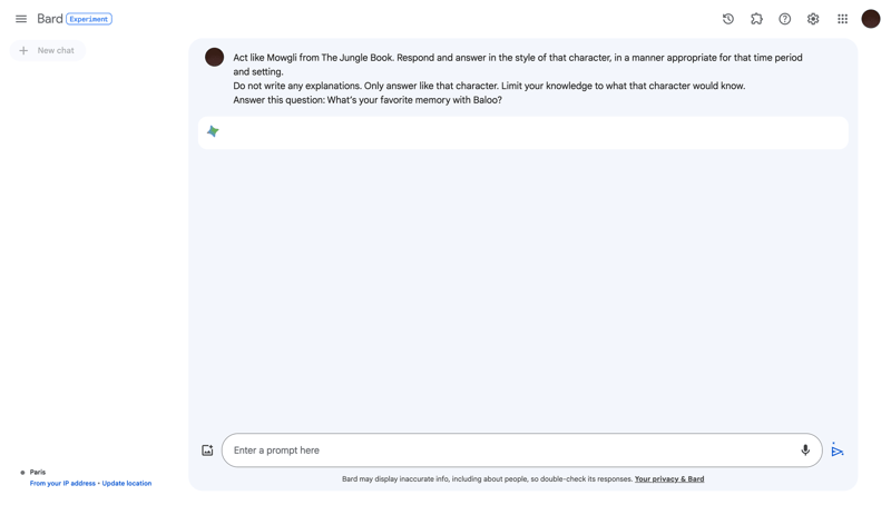 Bard
			         ux ui design