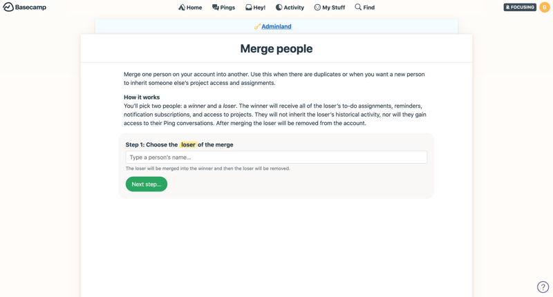 Basecamp
			       ux ui design