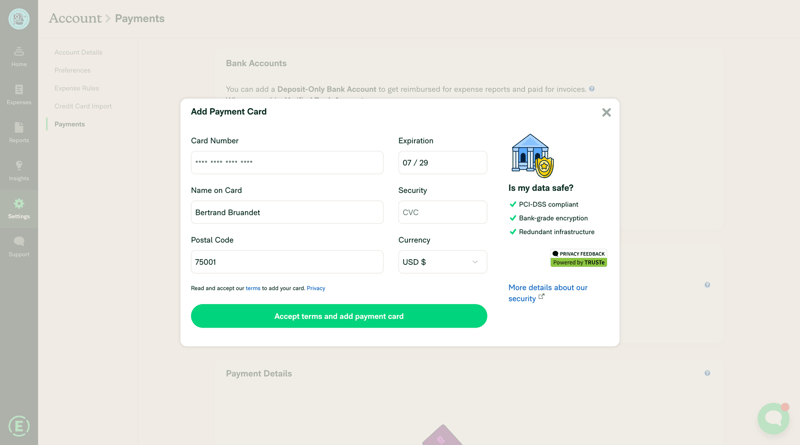 Expensify
			        ux ui design