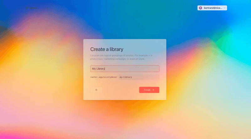 Raster
			       ux ui design