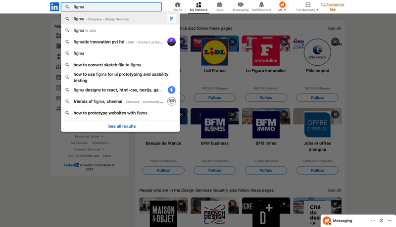 Linkedin
			     ux ui design