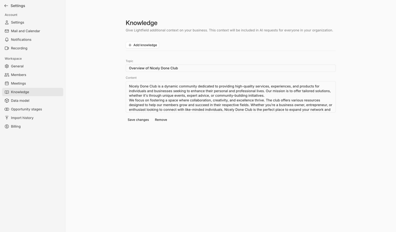 Lightfield screen example