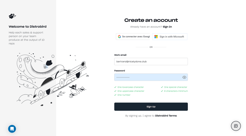 Distrobird
			        ux ui design