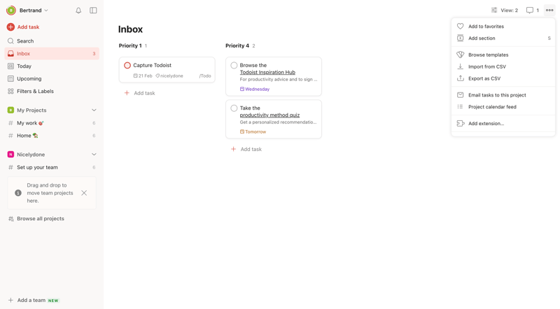 Todoist
			        ux ui design