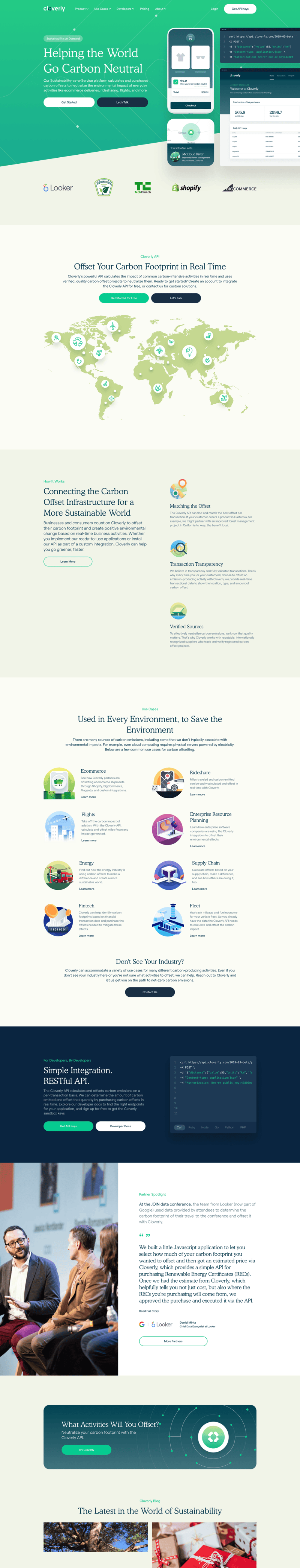 Cloverly
				 page example