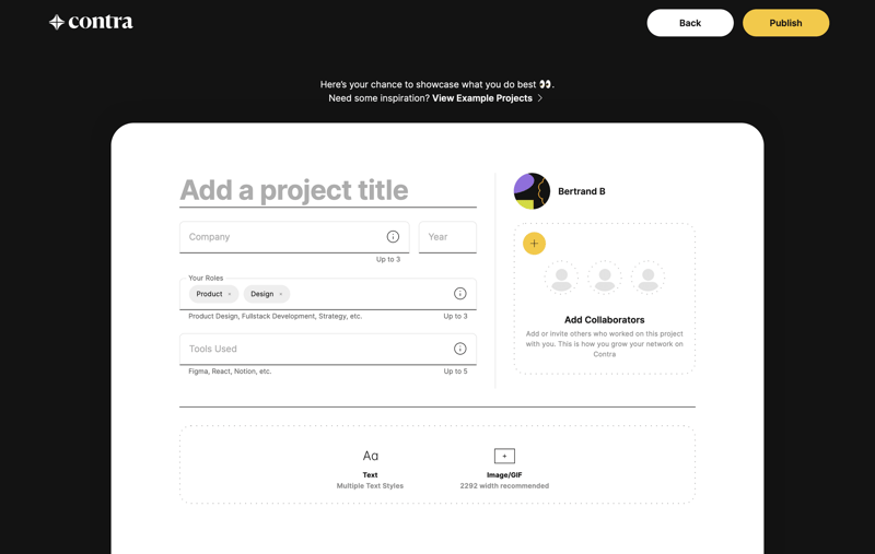 Contra
			        ux ui design