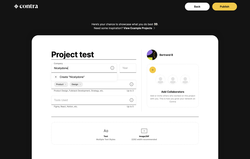 Contra
			      ux ui design