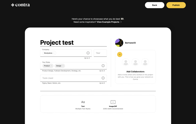 Contra
			      ux ui design
