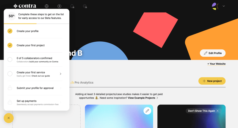 Contra
			    ux ui design