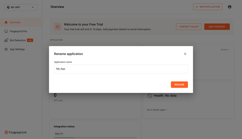 Fingerprint
			        ux ui design