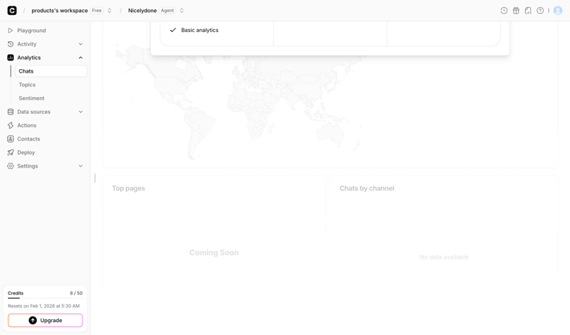 Chatbase screen example