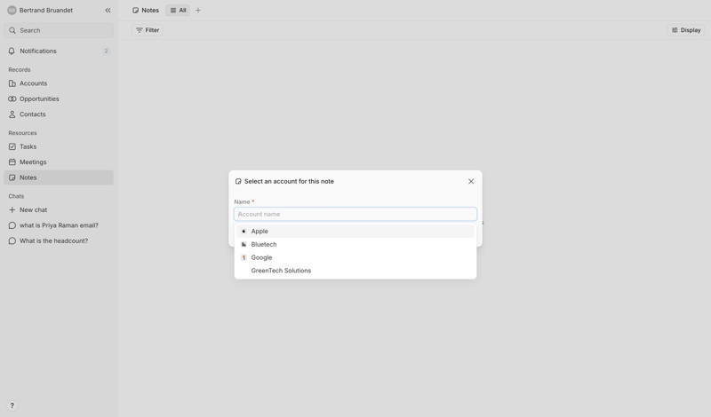 Lightfield screen example