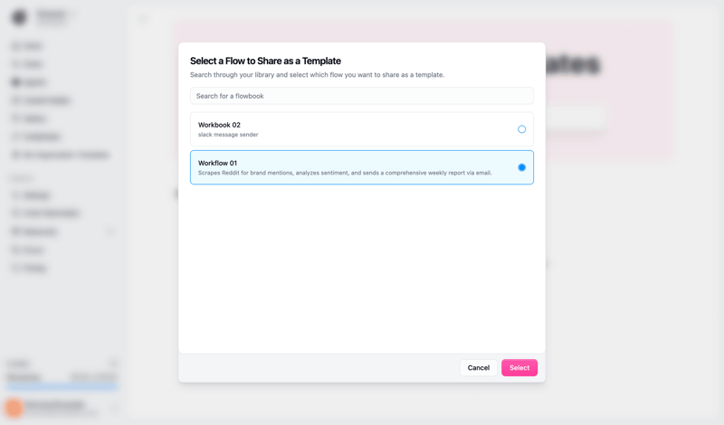 Gumloop screen example