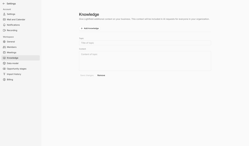 Lightfield screen example